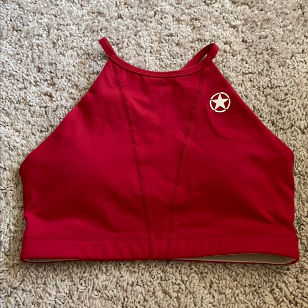 Savage Barbell Scarlett high neck sports bra - S